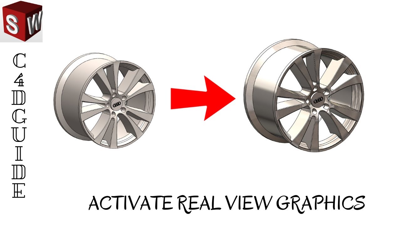 real view graphics solidworks 2019